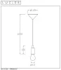 Подвесной светильник LUCIDE 08408/01/30