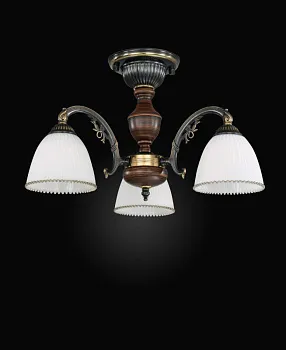 Люстра на штанге Reccagni Angelo PL 3800/3 Люстра на штанге Reccagni Angelo PL 3800/3