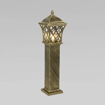 Садово-парковый светильник Elektrostandard Cassiopeya F черное золото (GL 1018F) Садово-парковый светильник Elektrostandard Cassiopeya F черное золото (GL 1018F)