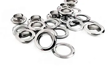 Люверсы круглые d12 мм из оцинкованной стали "Завод Труд"