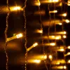 Светодиодный занавес Eurosvet 200-001 теплый белый 1,51м IP20