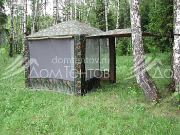 Шатер Митек «Пикник» 2,5х2,5 камуфлированный Шатер Митек «Пикник» 2,5х2,5 камуфлированный