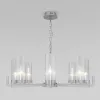 Подвесная люстра Eurosvet 60133/8 серебро
