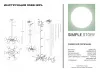 Люстра на штанге Simple Story 1028-12PL Люстра на штанге Simple Story 1028-12PL