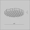 Антибликовая решетка Maytoni Technical HoneyComb-D24