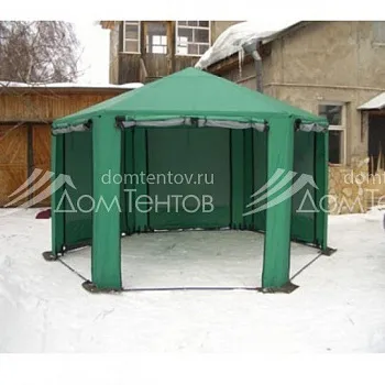 Шатер Митек «Пикник» 6 граней зеленый Шатер Митек «Пикник» 6 граней зеленый
