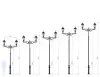 Фонарный столб А-08-2 со светильниками