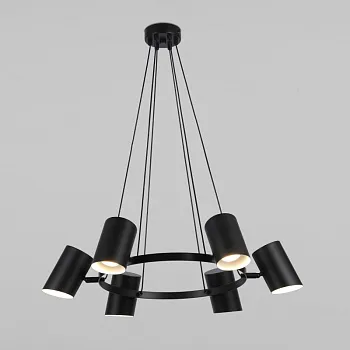 Подвесная люстра Eurosvet 70147/6 черный