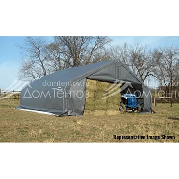 Тентовый ангар 6,8 х 7,4 х 3,4 м Тентовый ангар 6,8 х 7,4 х 3,4 м