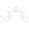 Спот ARTE Lamp A1677PL-2GY