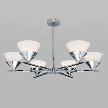 Люстра на штанге Eurosvet 70138/6 хром