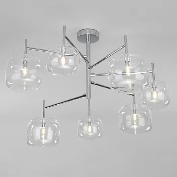 Люстра на штанге Eurosvet 70128/7 хром Люстра на штанге Eurosvet 70128/7 хром