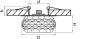 Встраиваемый светильник Lightstar 004254