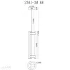 Подвесной светильник iLedex 2301-3M BR
