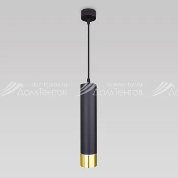 Подвесной светильник Eurosvet DLN107 GU10 черный/золото