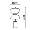 Настольная лампа Maytoni MOD178TL-L11W3K Настольная лампа Maytoni MOD178TL-L11W3K