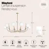 Люстра на штанге Maytoni MOD109PL-10BS