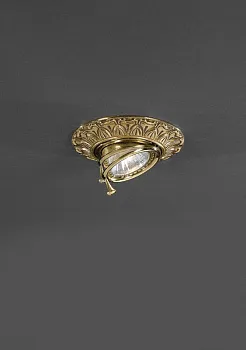 Встраиваемый светильник Reccagni Angelo Spot 1085 Oro