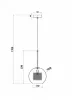 Подвесной светильник Freya FR8018PL-01BS
