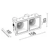 Встраиваемый светильник LeDron RISE KIT 2 White Встраиваемый светильник LeDron RISE KIT 2 White
