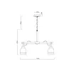Подвесная люстра Vele Luce VL2122L06 Подвесная люстра Vele Luce VL2122L06