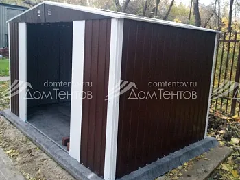 Основание-фундамент для расширительного модуля сарая