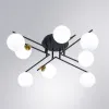 Накладная люстра ARTE Lamp A2243PL-8BK Накладная люстра ARTE Lamp A2243PL-8BK