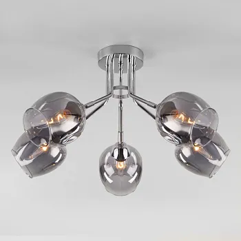 Люстра на штанге Eurosvet 30164/5 хром