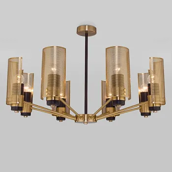 Люстра на штанге Eurosvet 70139/8 латунь Люстра на штанге Eurosvet 70139/8 латунь