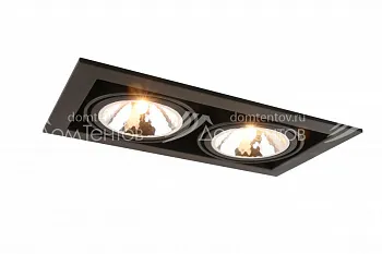 Встраиваемый светильник ARTE Lamp A5949PL-2BK Встраиваемый светильник ARTE Lamp A5949PL-2BK