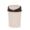 Контейнер д/мус 8л  овал.беж  (А) М1550 Контейнер д/мус 8л  овал.беж  (А) М1550