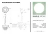 Каскадная люстра Simple Story 1032-6PL