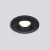 Встраиваемый светильник Elektrostandard 9903 LED 3W 3000K COB BK черный
