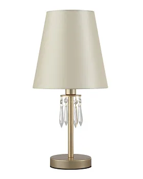 Настольная лампа Crystal Lux RENATA LG1 GOLD Настольная лампа Crystal Lux RENATA LG1 GOLD