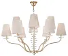 Подвесная люстра Crystal Lux ARMANDO SP6+6 GOLD