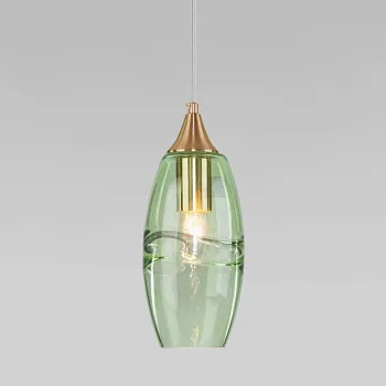 Подвесной светильник Eurosvet 50222/1 зеленый