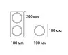 Рамка ITALLINE M01-1020 white Рамка ITALLINE M01-1020 white