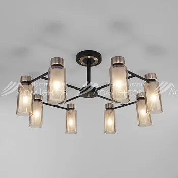 Люстра на штанге Eurosvet 70115/8 черный Люстра на штанге Eurosvet 70115/8 черный