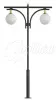 Стальной фонарный столб Т-03-2 со светильниками