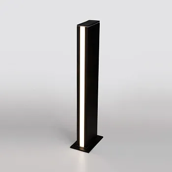Садово-парковый светильник Elektrostandard 1538 TECHNO LED чёрный Садово-парковый светильник Elektrostandard 1538 TECHNO LED чёрный