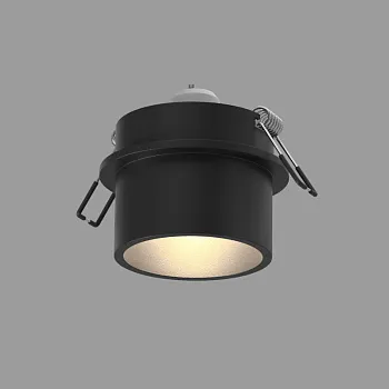 Встраиваемый светильник Elektrostandard 25004/01 GU10 чёрный