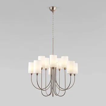 Подвесная люстра Eurosvet 60164/10 никель