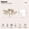 Накладная люстра Maytoni MOD545PL-20G Накладная люстра Maytoni MOD545PL-20G