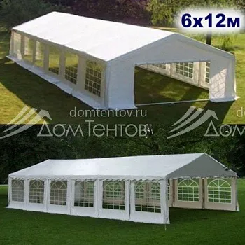 Шатер-павильон 6х12 AFM-15612A White