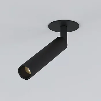 Встраиваемый светильник Elektrostandard Diffe черный 5W 4200K (25027/LED) Встраиваемый светильник Elektrostandard Diffe черный 5W 4200K (25027/LED)