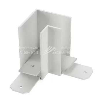 Соединитель для шинопровода Denkirs TR2102-WH