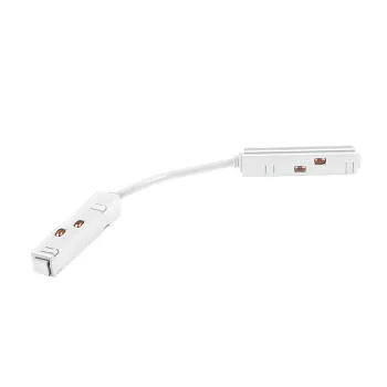 Коннектор Elektrostandard Slim Magnetic Гибкий коннектор белый 85099/00