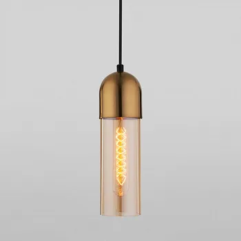 Подвесной светильник Eurosvet 50180/1 янтарный