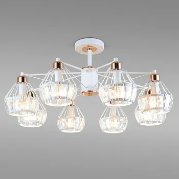 Люстра на штанге Eurosvet 70075/8 белый Люстра на штанге Eurosvet 70075/8 белый