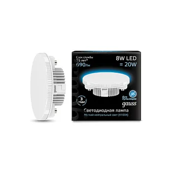 Светодиодная лампа Gauss 108008208 Светодиодная лампа Gauss 108008208